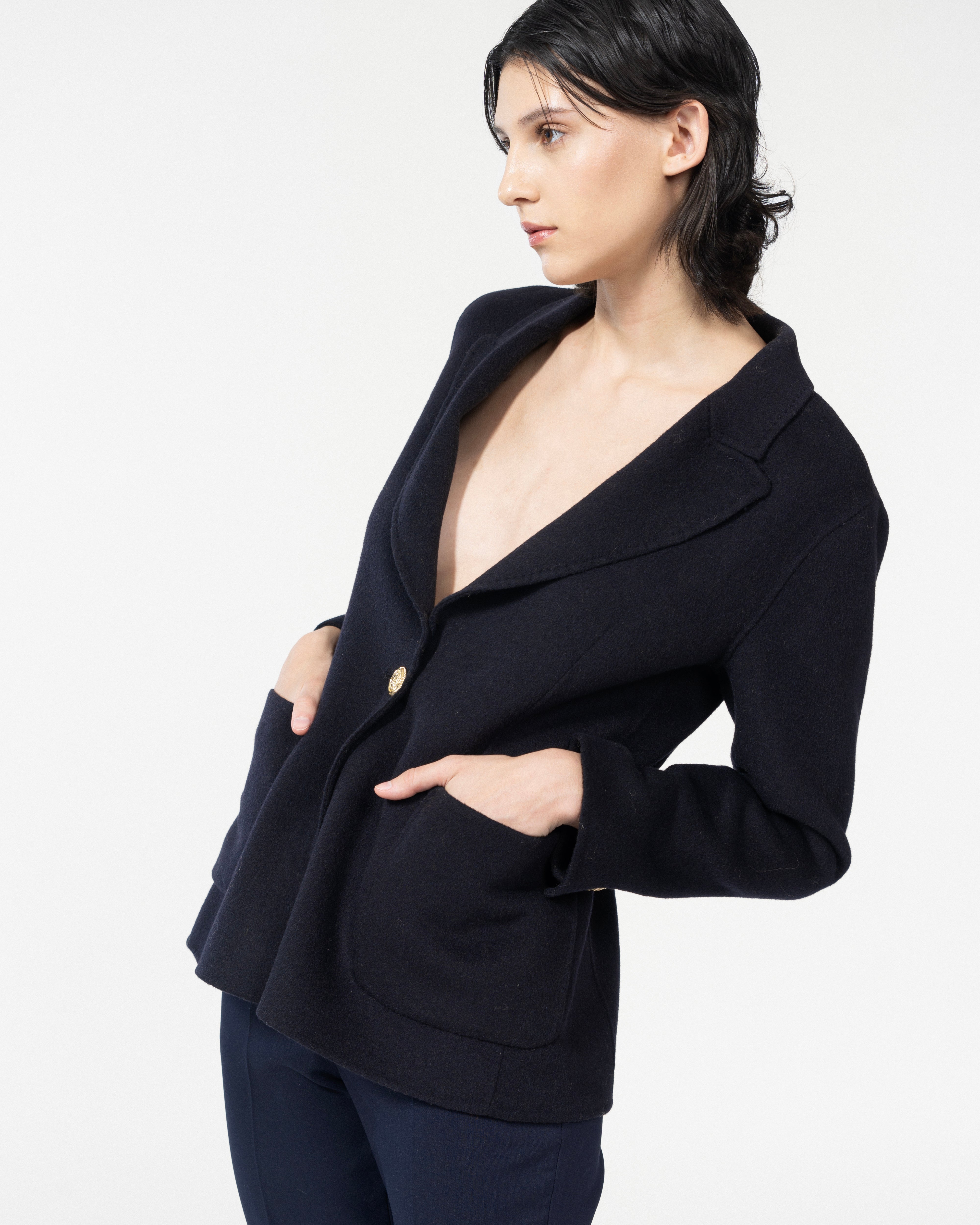GIACCA CAPPOTTO MONOPETTO