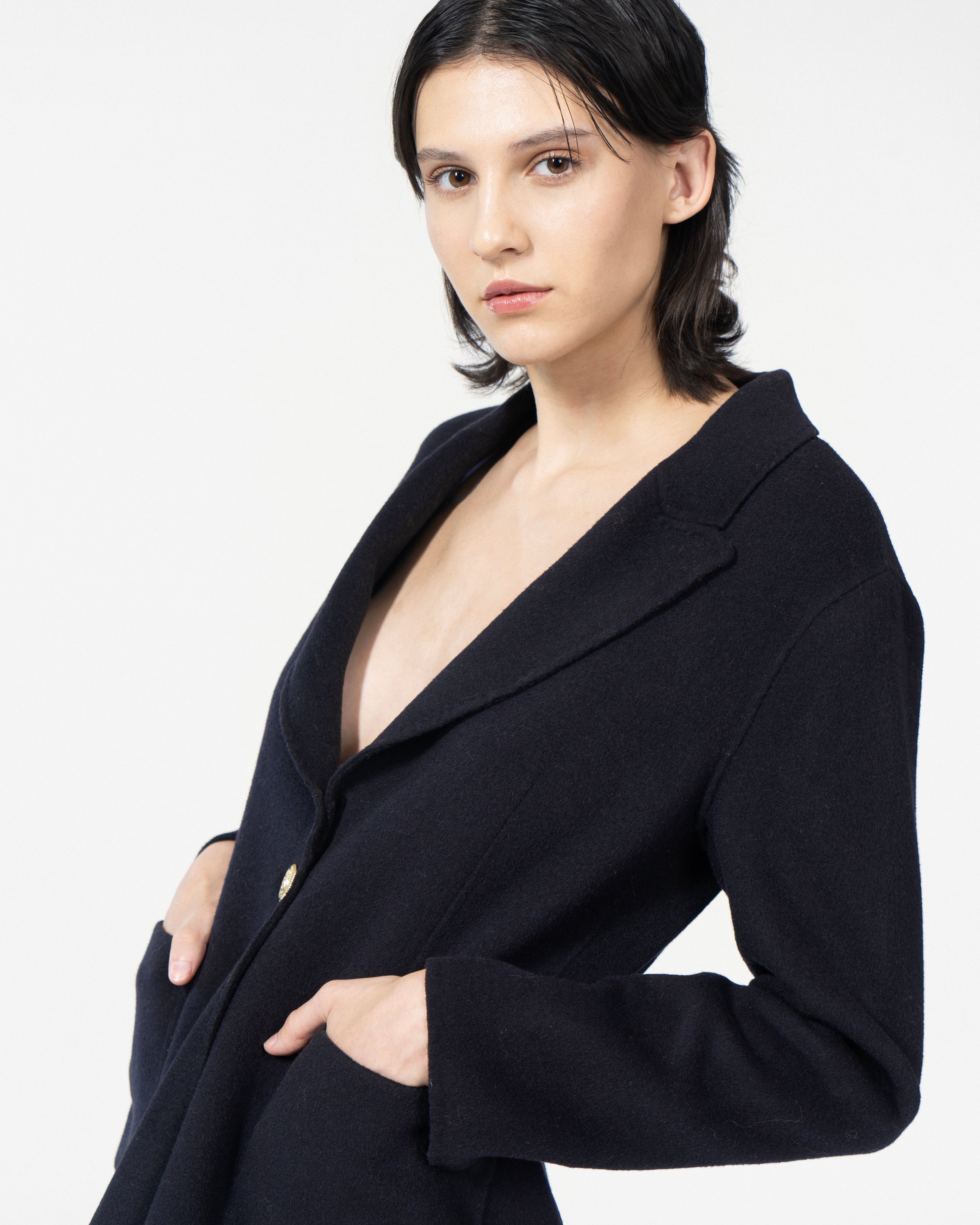 GIACCA CAPPOTTO MONOPETTO