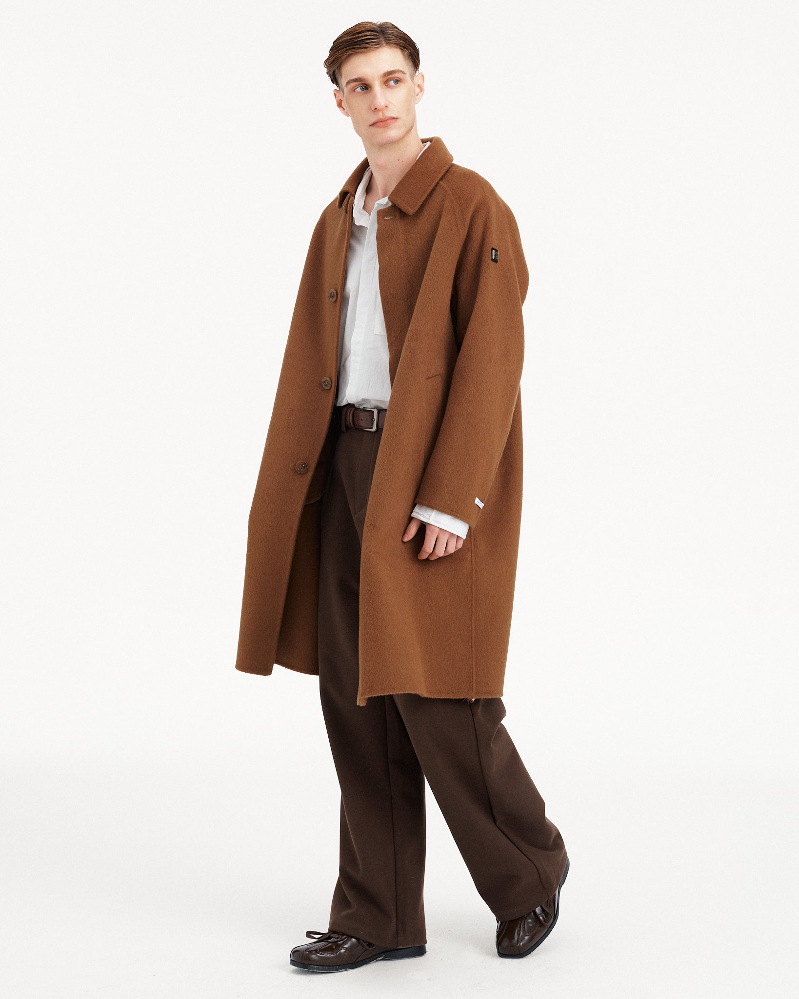CAPPOTTO LUNGO IN LANA E CASHMERE