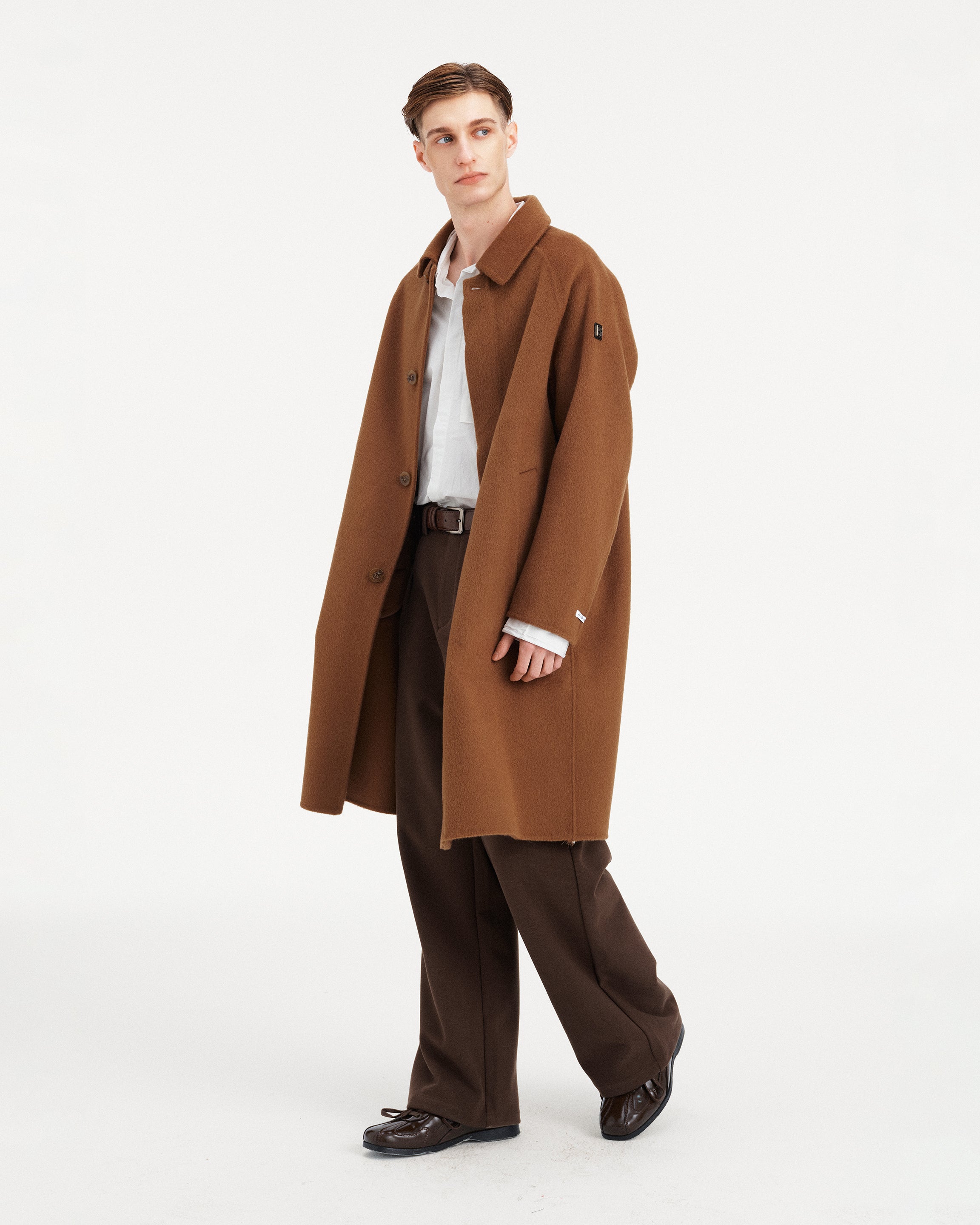 CAPPOTTO LUNGO IN LANA E CASHMERE
