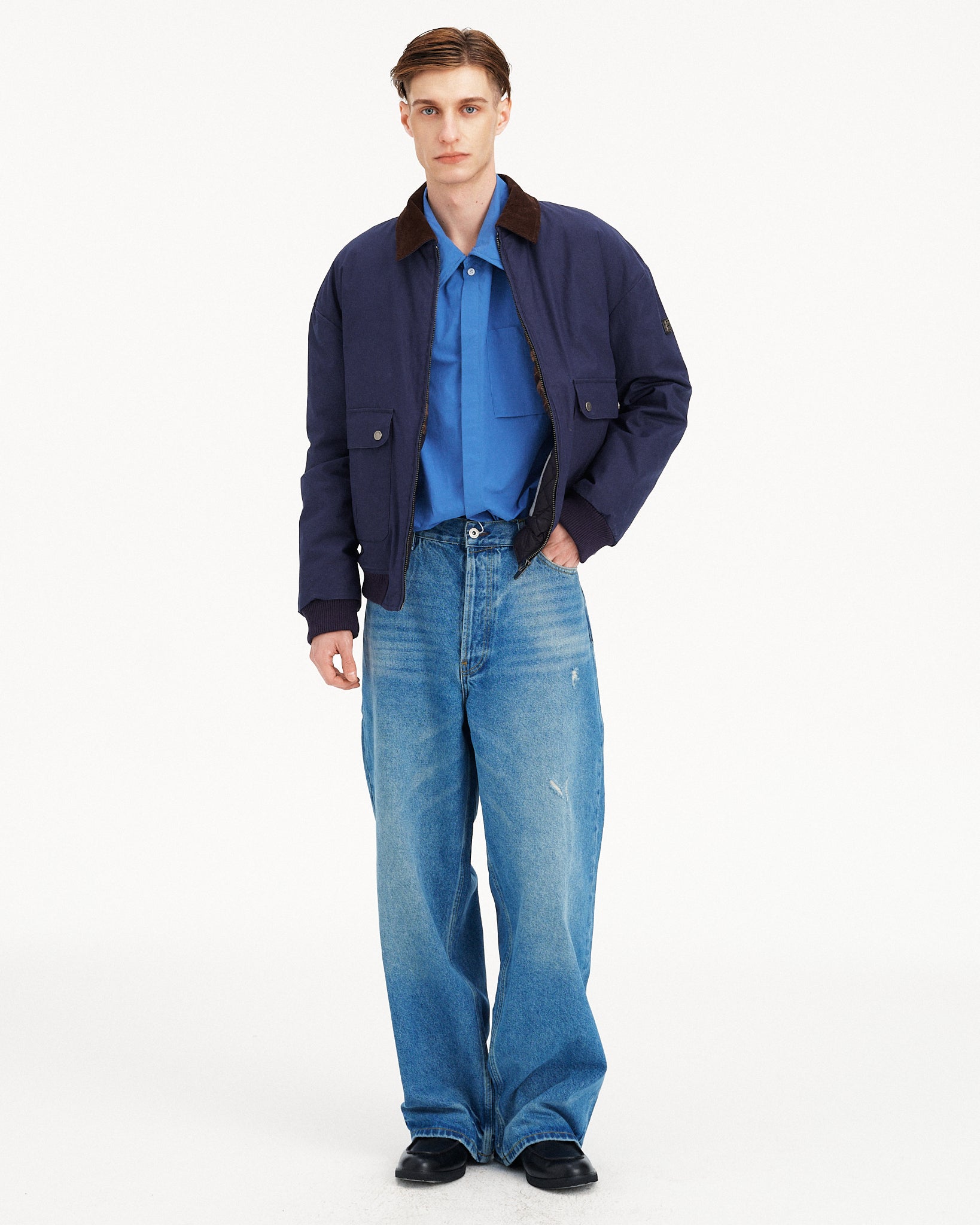 BOMBER IN MISTO COTONE
