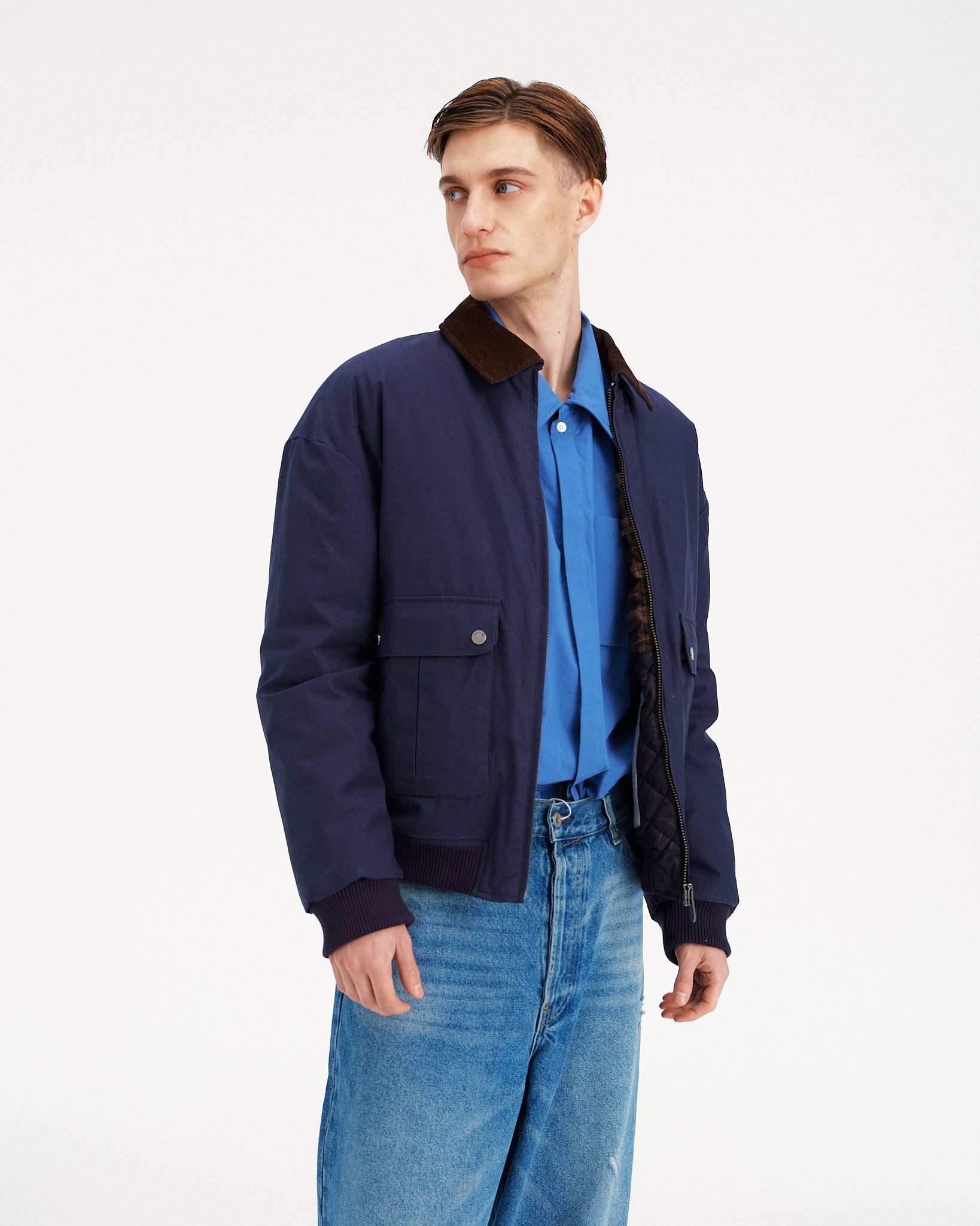 BOMBER IN MISTO COTONE
