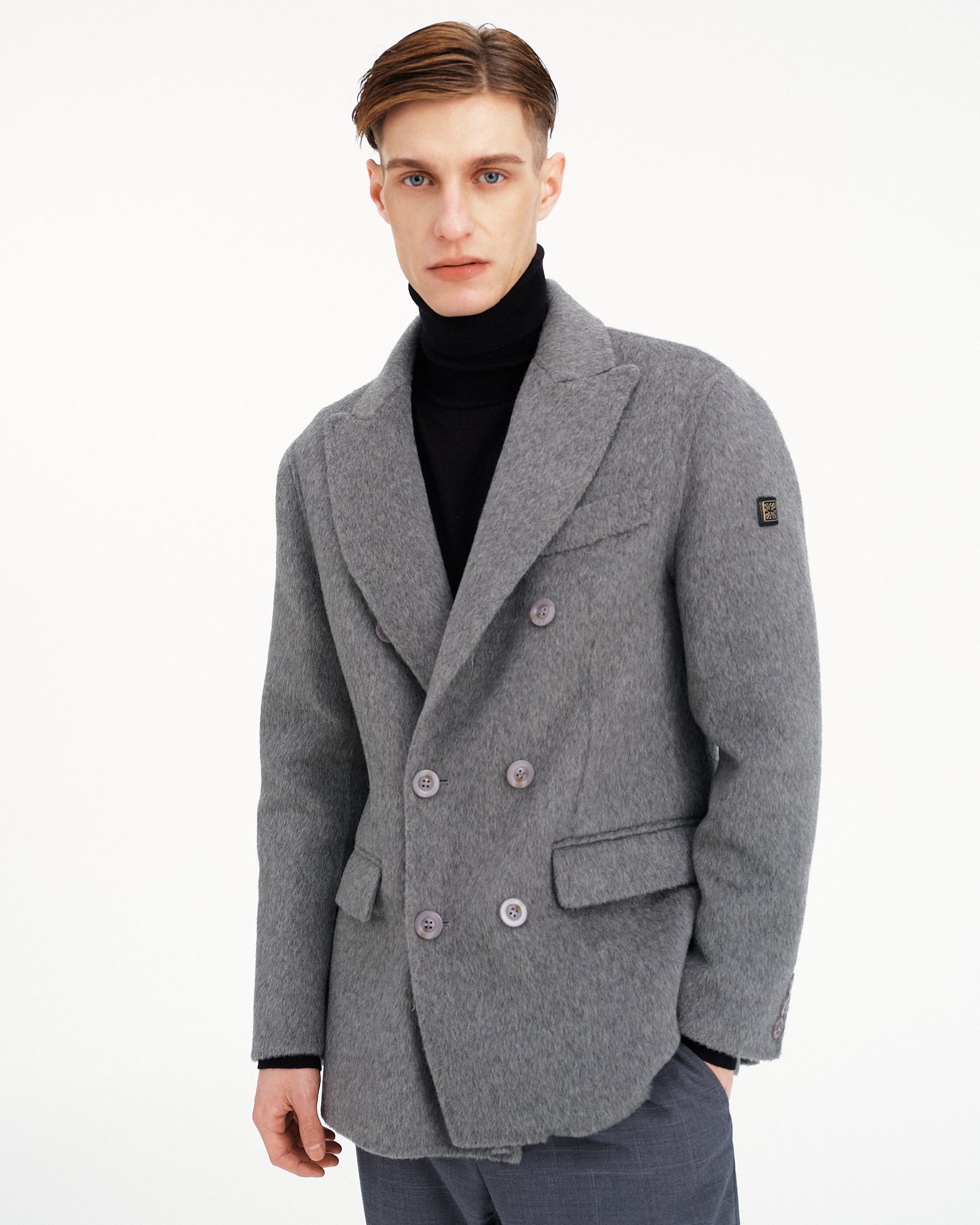 CAPPOTTO DOPPIOPETTO IN CASHMERE