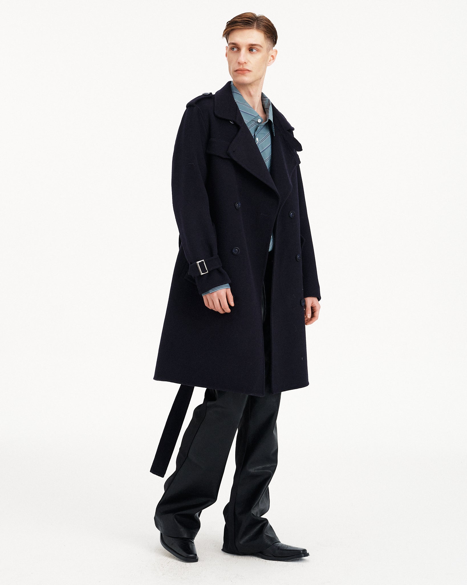 CAPPOTTO DOPPIOPETTO CON CINTURA