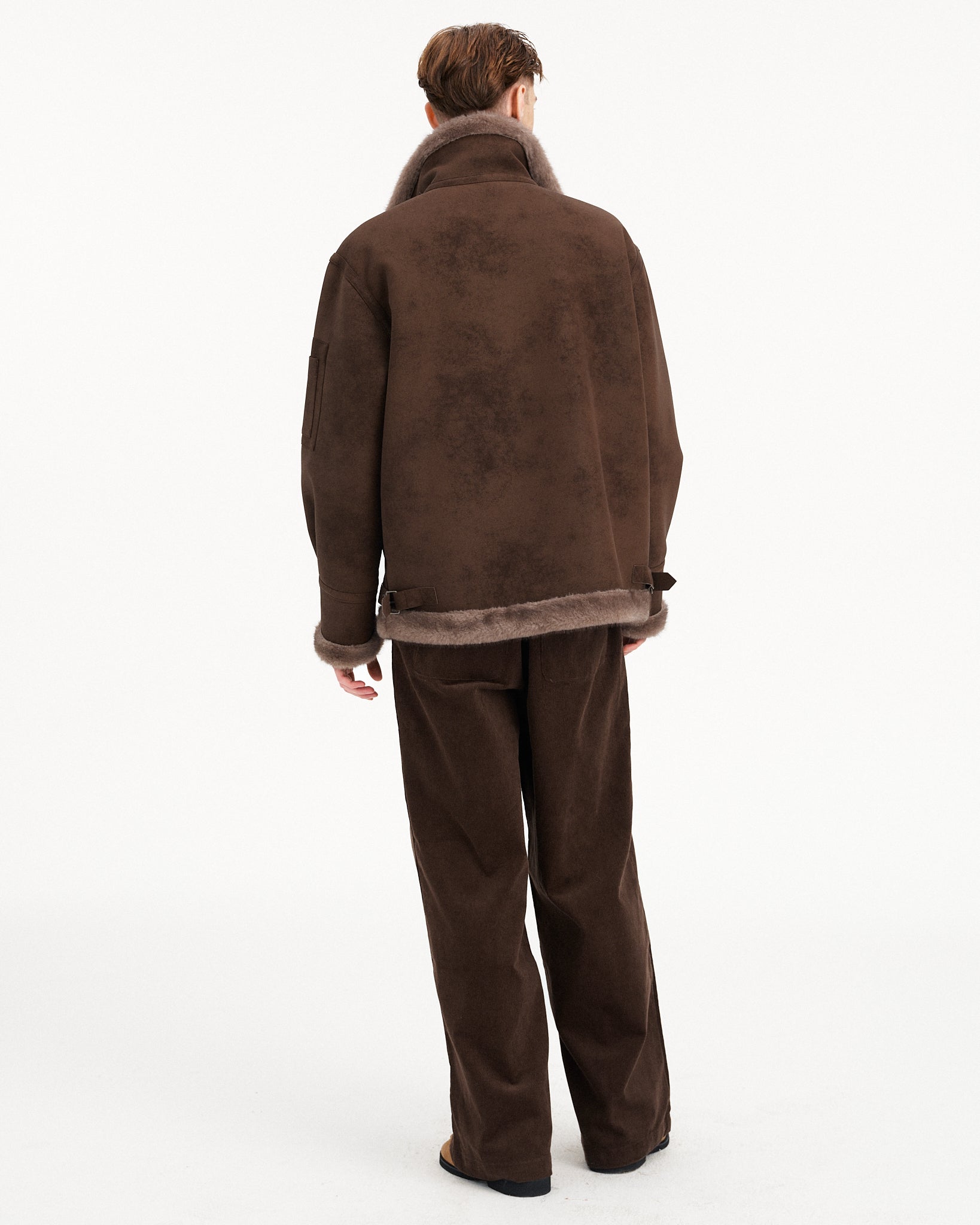 GIACCA IN SHEARLING SINTETICO