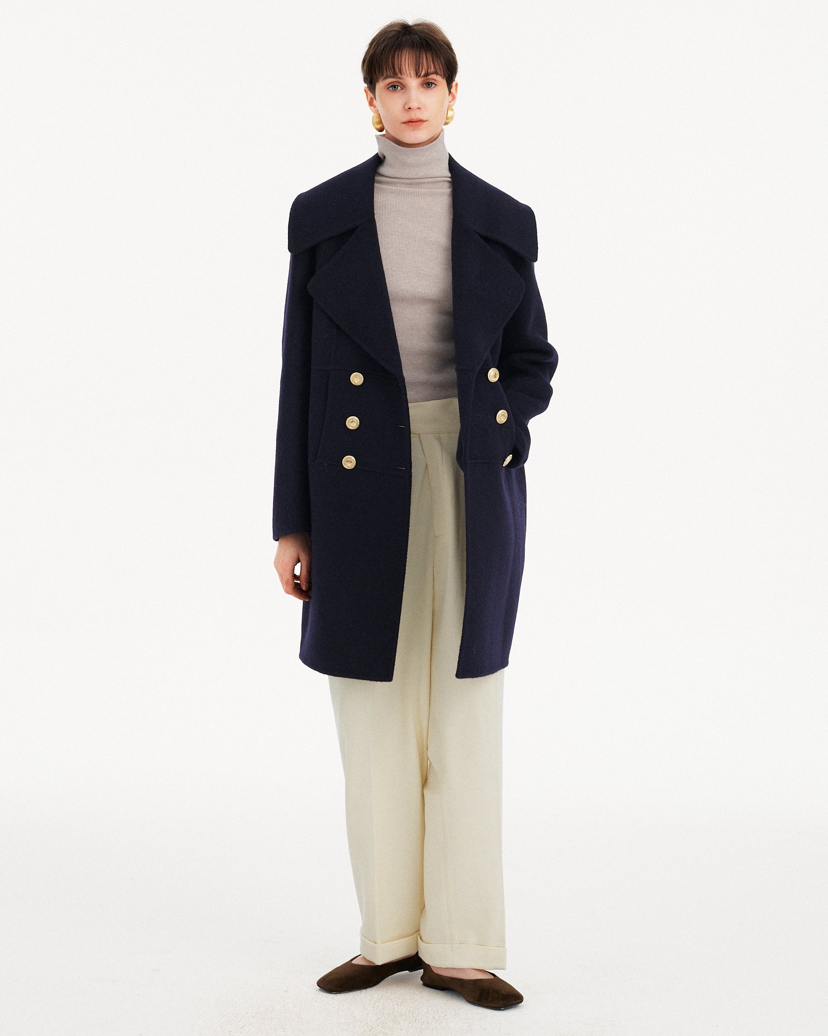CAPPOTTO DOPPIOPETTO CON BOTTONI