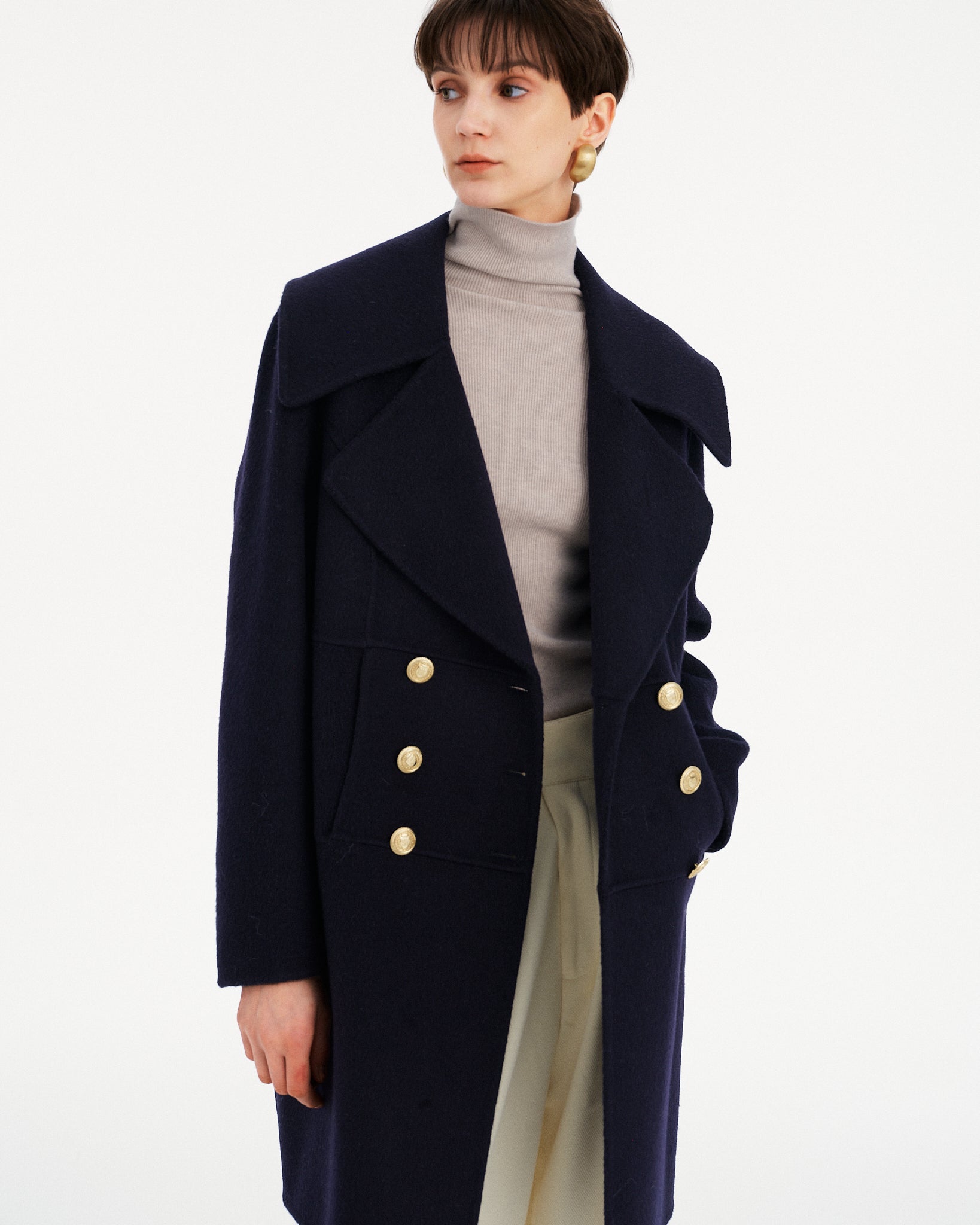 CAPPOTTO DOPPIOPETTO CON BOTTONI